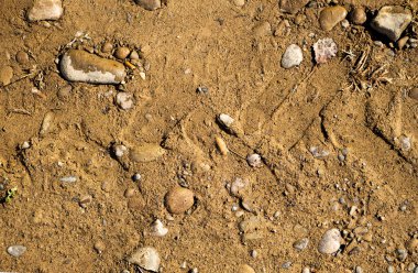 Arkaplan için çakıl taşı desenli zemin tam kare görüntüsü