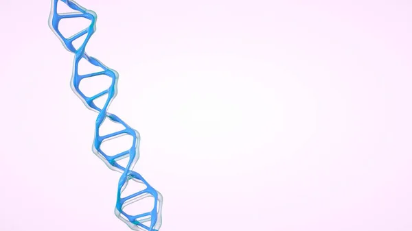 Double Helix Dna Structure Dna Icon Isolated Background Medical Science —  Fotos de Stock