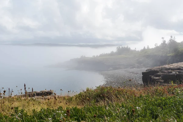 Klippen Mit Blick Auf Den Atlantik — Stockfoto