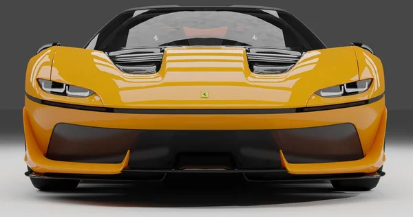 Render Von Ferrari J50 Auf Isoliertem Hintergrund — Stockfoto