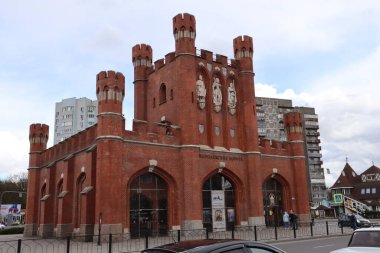 Doğu Prusya 'daki 19. yüzyıl Alman tahkimatları, şimdi Kaliningrad, Rusya (eski adı Konigsberg, Almanya)