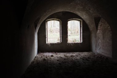 Doğu Prusya 'daki 19. yüzyıl Alman tahkimatları, şimdi Kaliningrad, Rusya (eski adı Konigsberg, Almanya)