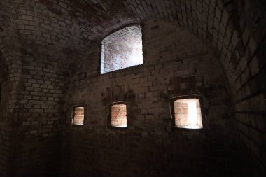 Doğu Prusya 'daki 19. yüzyıl Alman tahkimatları, şimdi Kaliningrad, Rusya (eski adı Konigsberg, Almanya)