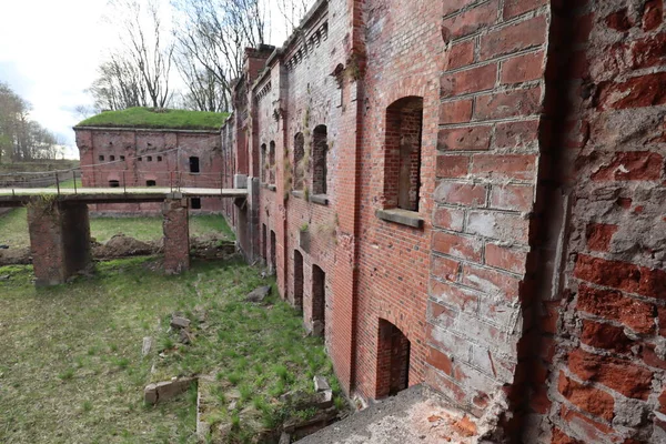 Fortificaciones Alemanas Del Siglo Xix Prusia Oriental Ahora Kaliningrado Rusia — Foto de Stock