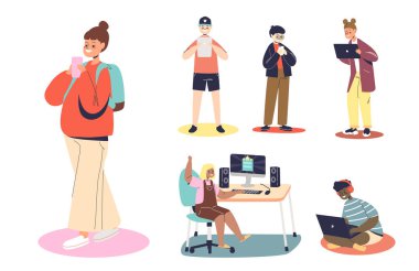 Küçük çocuklar oyun oynamak ya da öğrenmek için modern aletler, akıllı telefon, bilgisayar, dijital tablet kullanıyorlar.