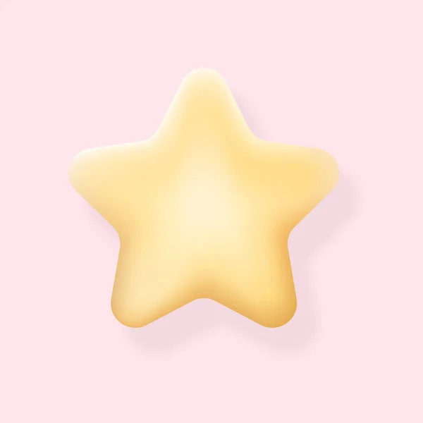 Star Rating Element User Interface Icon Mobile App Social Media — Διανυσματικό Αρχείο