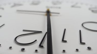 Analog Saat elleri kapatın