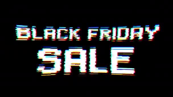 Černý pátek prodej — Stock video