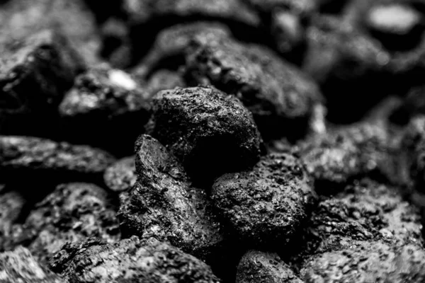 Full Frame Photograph Coal Shallow Depth Field — 스톡 사진