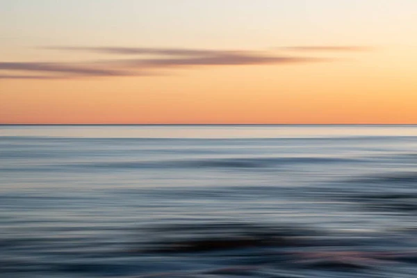 Abstract Coastal Landscape Intentional Camera Movement — Stockfoto
