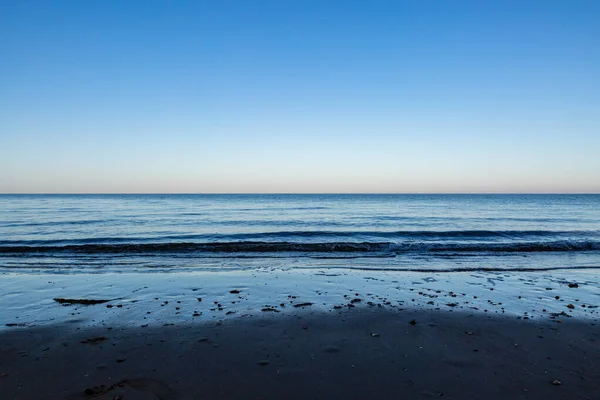 Una Vista Temprana Mañana Sobre Océano Isla Wight — Foto de Stock