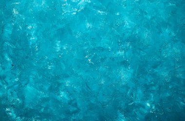 Turkuaz arka plan. Macun dokusu