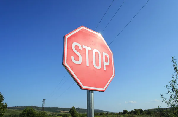 Stop Sign — Stock Photo, Image
