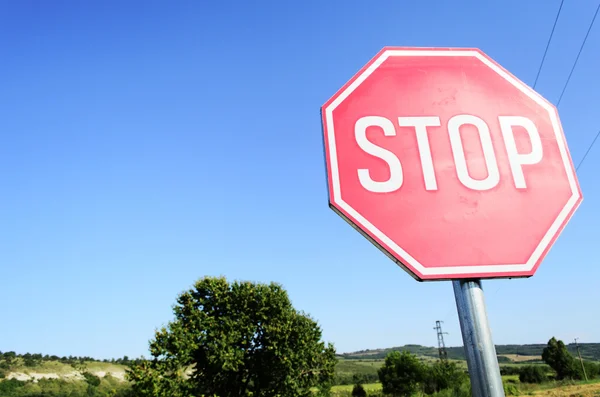 Stop Sign — Stock Photo, Image