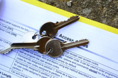 erişim kodu listesinde dört anahtarı