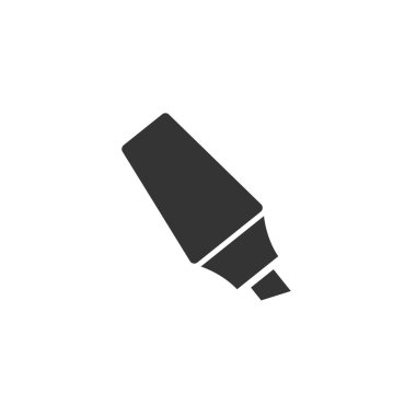 highlighter pen icon illustration for web mobile design