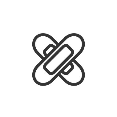 alçı bant yardım vektör simgesi