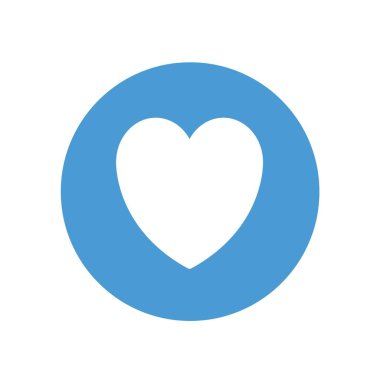 kalp vektör simgesi aşkı