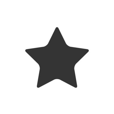 star icon illustration for web mobile design