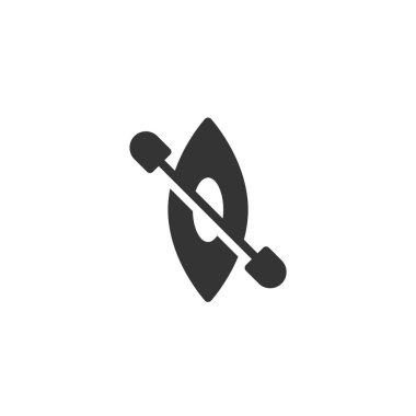 Kano teknesi ikonu vektör illüstrasyon tasarımı