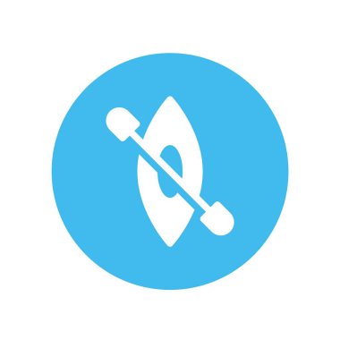 Kano teknesi ikonu vektör illüstrasyon tasarımı