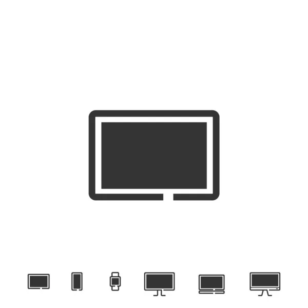 Tablet Slimme Gadget Vector Pictogram — Stockvector