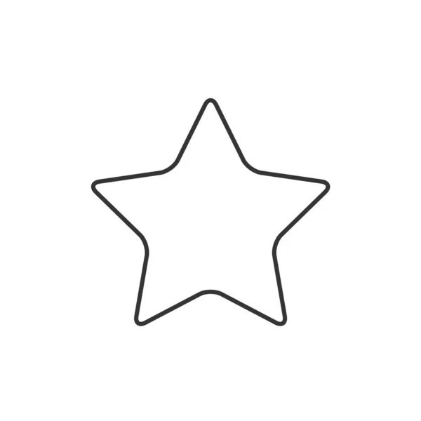 Star Icon Illustration Web Mobile Design — Stok Vektör