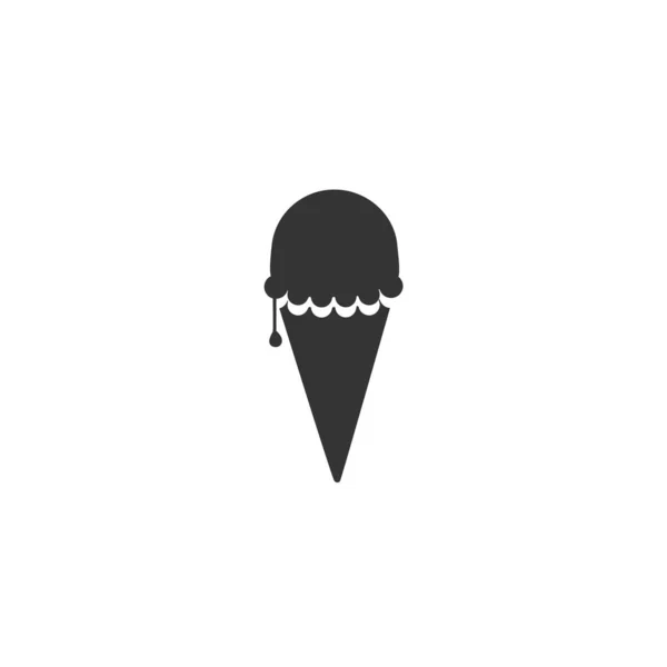 Sweet Ice Cream Candy Vector Icon — Vector de stoc