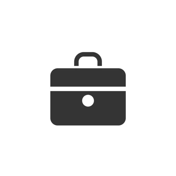 Reisekoffer Vektor Symbol Gepäck — Stockvektor