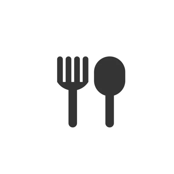 Folk Spoon Icon — Vector de stoc