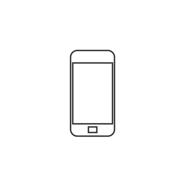 Smartphone Vector Icon Illustration Web Mobile Design — Vector de stock