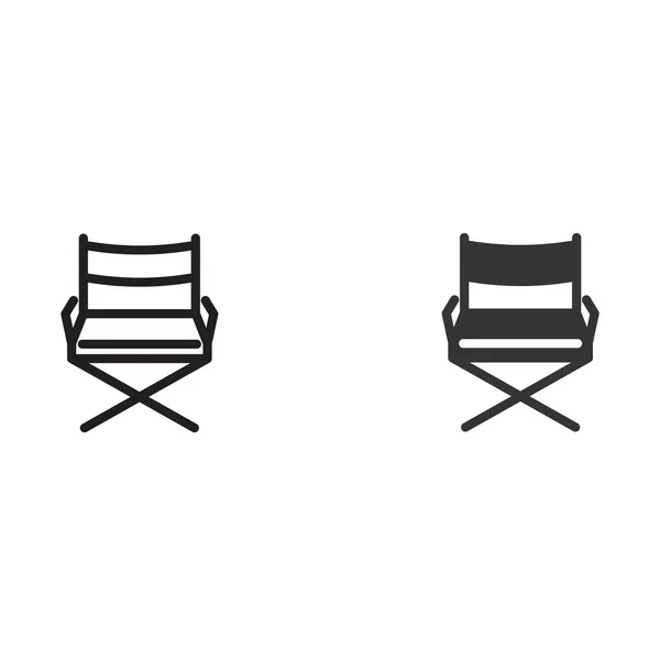 Chair Icon Vector Illustration Design — Stock Vector