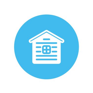 Oda ikonu vektör illüstrasyon tasarımını sakla