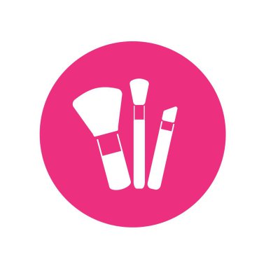 fırça simgesi vektör illüstrasyon tasarımı