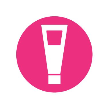 yüz kremi ikonu vektör illüstrasyon tasarımı