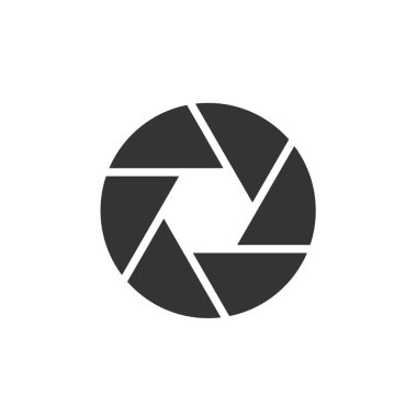 kamera deklanşör vektör illüstrasyon tasarımı