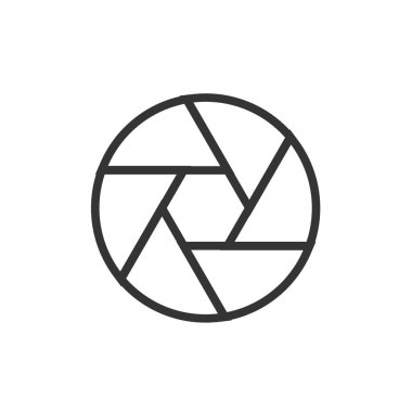 kamera deklanşör vektör illüstrasyon tasarımı