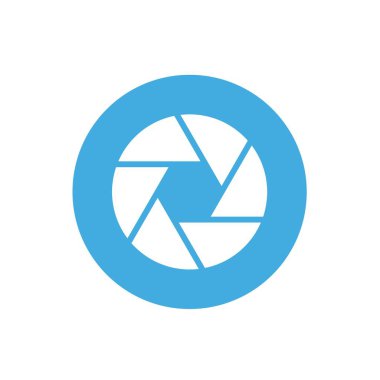 kamera deklanşör vektör illüstrasyon tasarımı