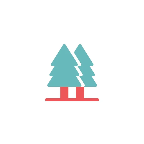 Tree Icon Vector Illustration Website Graphic Design — 스톡 벡터