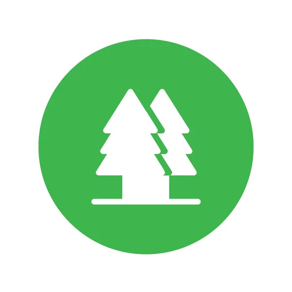 Tree Icon Vector Illustration Website Graphic Design — 스톡 벡터