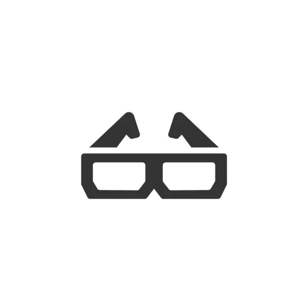 Gafas Película Icono Vector Ilustración Diseño — Vector de stock