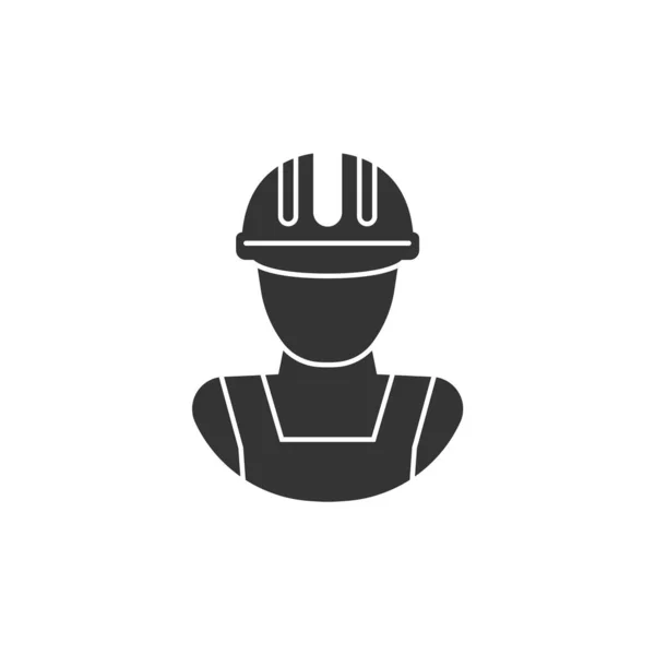 Industry Worker Icon Vector Illustration Design — Stock Vector