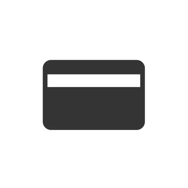 Kreditkarte Symbol Vektor Illustration Design — Stockvektor
