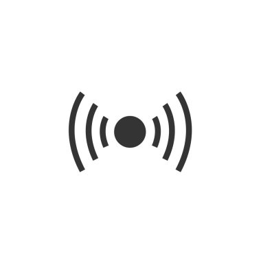 kablosuz ikon vektör illüstrasyon tasarımı