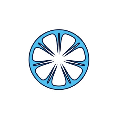 araba tekerleği jant ikon vektör çizimi tasarımı