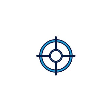 hedef simge vektör illüstrasyon tasarımı