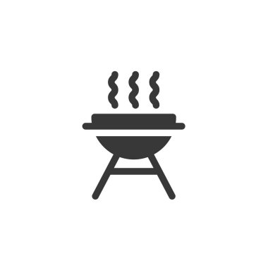 braai stand bbq simge vektör çizimi web sitesi ve grafik tasarımı için