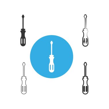 vida sürücü simgesi vektör illüstrasyon tasarımı