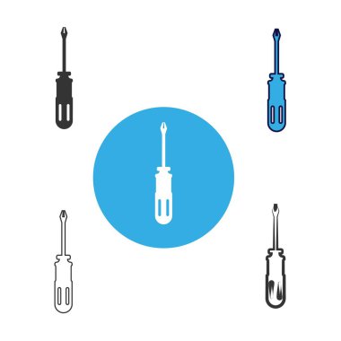 vida sürücü simgesi vektör illüstrasyon tasarımı