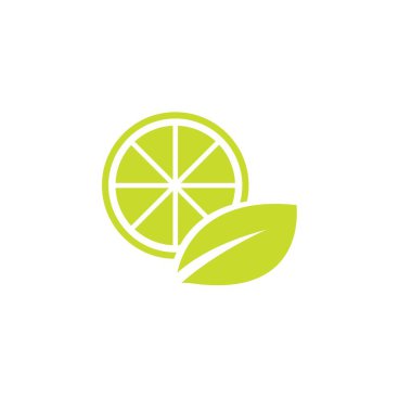 limon simgesi vektör illüstrasyon tasarımı